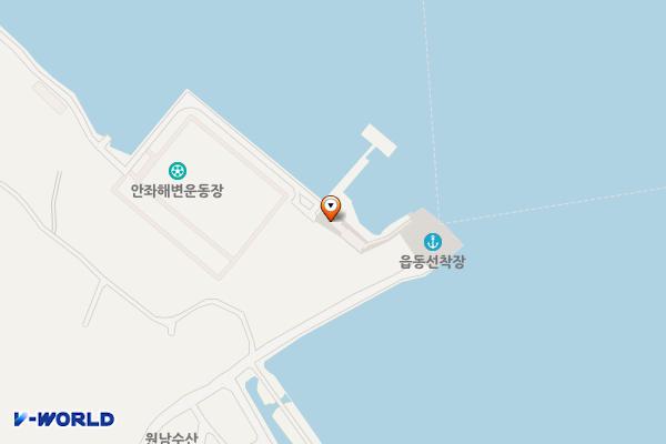 읍동선착장 공중화장실 위치 지도 — 전남광주통합특별시 신안군 안좌면 안좌동부길 764-32