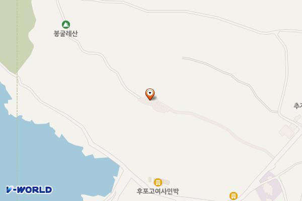 봉글레산 위치 지도 — 제주특별자치도 제주시 추자면 대서리 산175