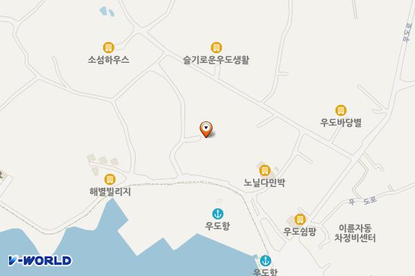 천진항 위치 지도 — 제주특별자치도 제주시 우도해안길 94-4