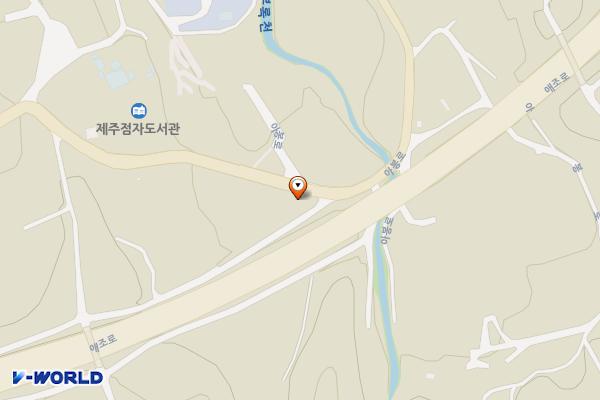 월평 버스회차지 위치 지도 — 제주특별자치도 제주시 아봉로 450
