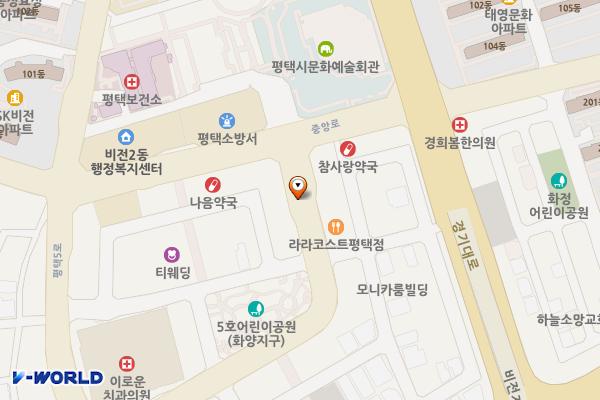 배미 노상(합정동 979, 983) 위치 지도 — 경기도 평택시 합정동 979