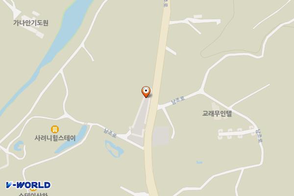 교래리 삼다수숲길 위치 지도 — 제주특별자치도 제주시 조천읍 남조로 1793