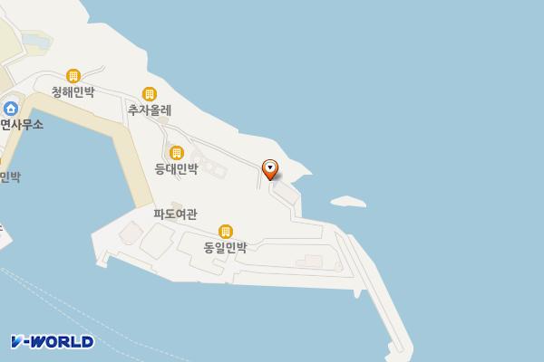 팔각정 공원 위치 지도 — 제주특별자치도 제주시 추자면 대서리 2-11