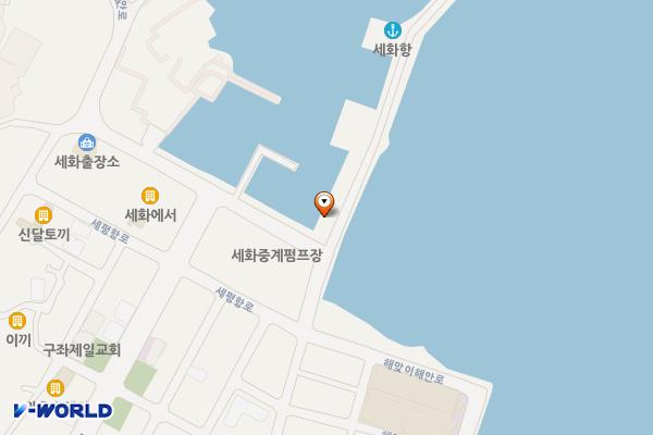 세화항포구 위치 지도 — 제주특별자치도 제주시 해맞이해안로 1391
