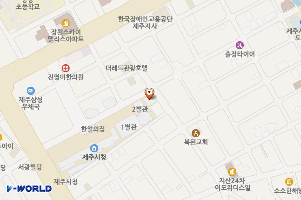 제주시청상하수도과 위치 지도 — 제주특별자치도 제주시 광양9길 26