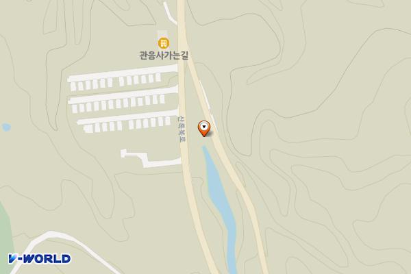 아라 신비의도로 위치 지도 — 제주특별자치도 제주시 산록북로 813