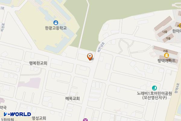 충혼탑~제창당한의원 위치 지도 — 경기도 평택시 비전동 743-11