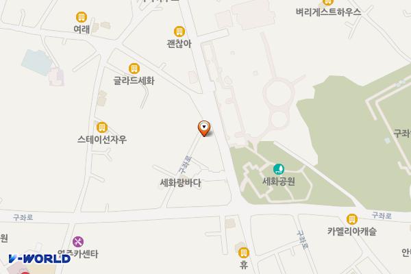 올레길안내소 위치 지도 — 제주특별자치도 제주시 해녀박물관길 11