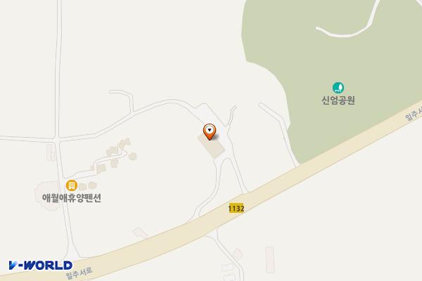 신엄농산물 직거래장터 위치 지도 — 제주특별자치도 제주시 애월읍 신엄리 3092