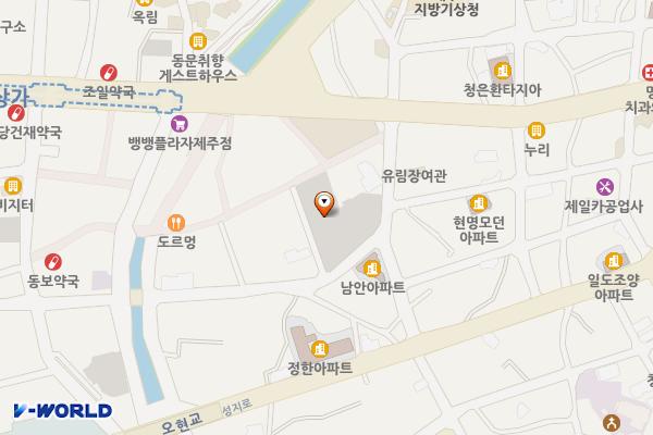 동문공설시장 청년몰(입구 밖) 위치 지도 — 제주특별자치도 제주시 동문로4길 9