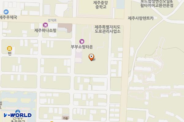 설문대여성문화센터 화장실 위치 지도 — 제주특별자치도 제주시 선덕로8길 12