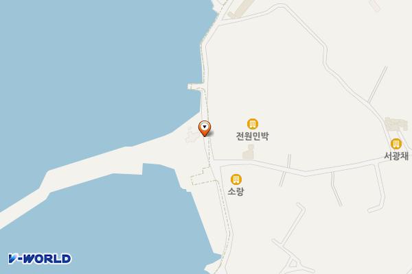 하우목동항 위치 지도 — 제주특별자치도 제주시 우도해안길 353
