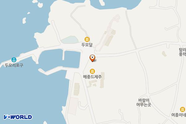 두모리포구 위치 지도 — 제주특별자치도 제주시 두모11길 51