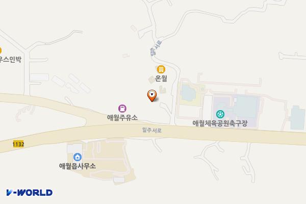 애월청소년문화의집 위치 지도 — 제주특별자치도 제주시 애월읍 일주서로 6331, 애월청소년문화의집