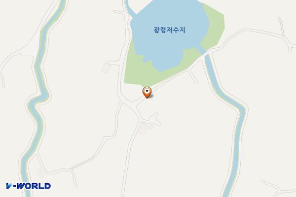 광령저수지 남쪽 위치 지도 — 제주특별자치도 제주시 애월읍 광령북3길 27-4