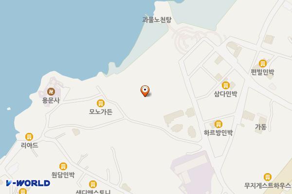 곽지과물해변통시(동쪽) 위치 지도 — 제주특별자치도 제주시 애월읍 곽지1길 31