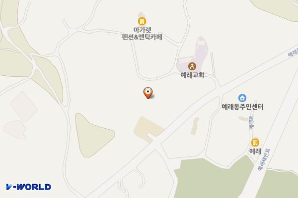 대왕수천 위치 지도 — 제주특별자치도 서귀포시 상예동 517