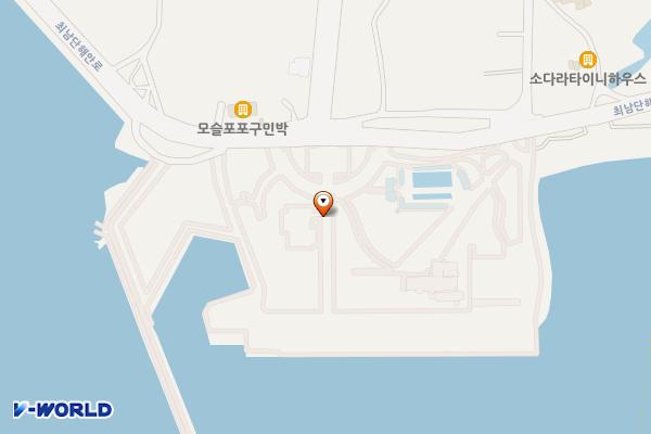 운진항 버스회차지 위치 지도 — 제주특별자치도 서귀포시 대정읍 하모리 646-20