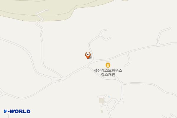 1코스 안내소 위치 지도 — 제주특별자치도 서귀포시 성산읍 시흥리 2665-1