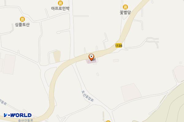 토산보건진료소 위치 지도 — 제주특별자치도 서귀포시 표선면 중산간동로 5561