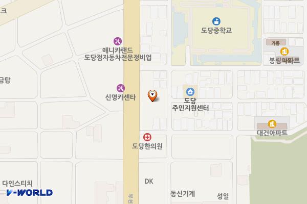 도당어울마당 위치 지도 — 경기도 부천시 원미구 부천로 360