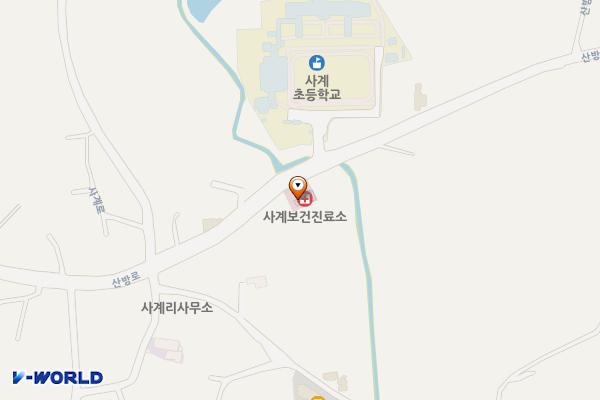 사계보건진료소 위치 지도 — 제주특별자치도 서귀포시 안덕면 산방로349