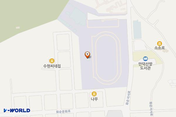 안덕체육관(야외) 위치 지도 — 제주특별자치도 안덕면 화순서서로 59