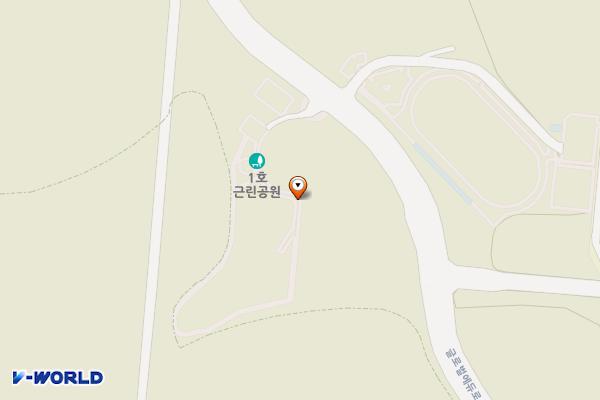 영어교육도시 1호 근린공원 위치 지도 — 제주특별자치도 서귀포시 구억리 1107