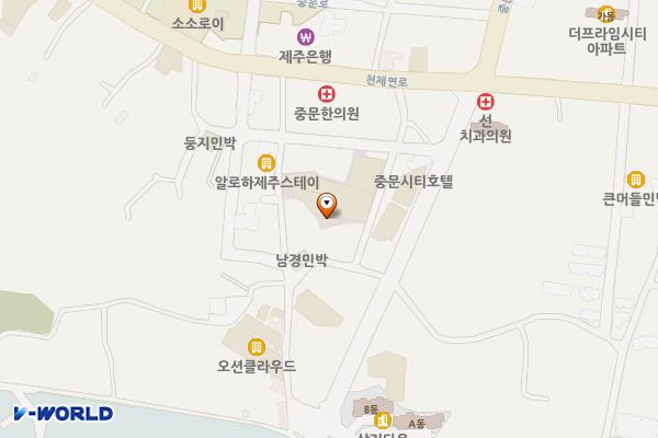 중문오일시장 위치 지도 — 제주특별자치도 서귀포시 천제연로188번길 12 (중문동)