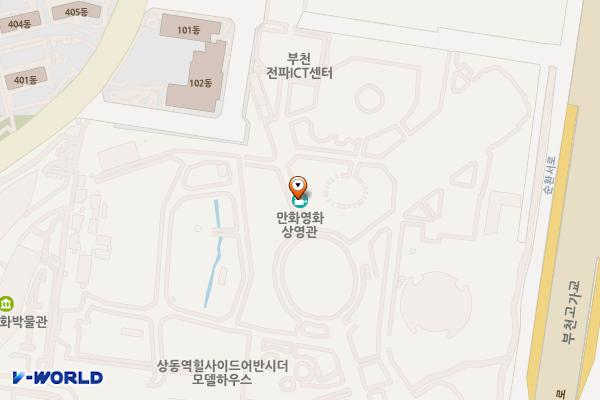 야인시대 위치 지도 — 경기도 부천시 원미구 상동 529-36