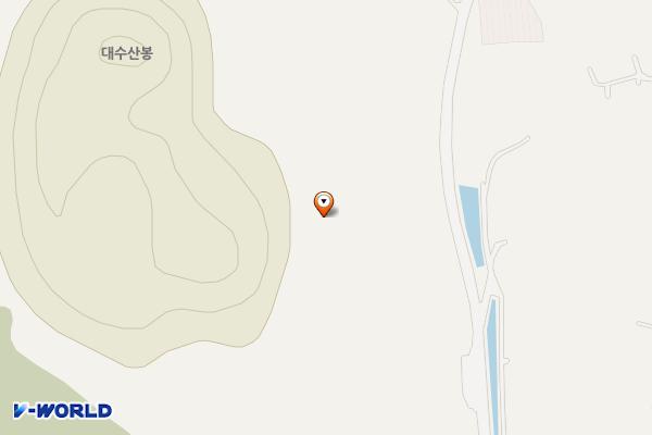 대수산봉 위치 지도 — 제주특별자치도 서귀포시 성산읍 고성리2039-1