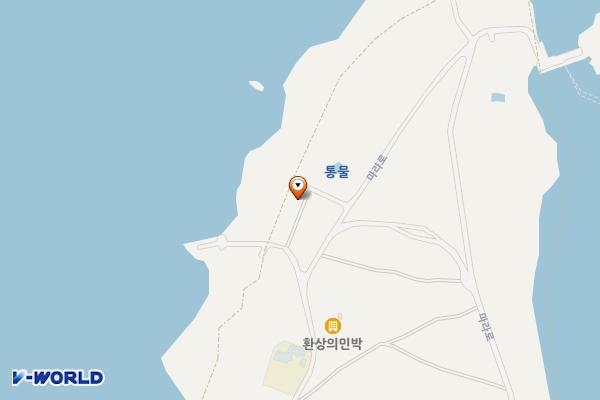 마라도화장실-1(자리덕) 위치 지도 — 제주특별자치도 서귀포시 대정읍 마라로 34