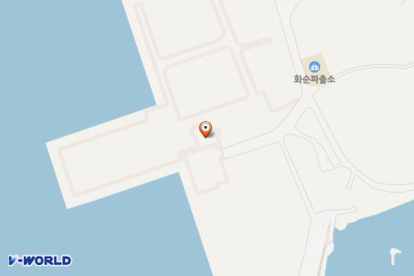 화순항종합관리센터 위치 지도 — 제주특별자치도 서귀포시 화순해안로 106번길 16
