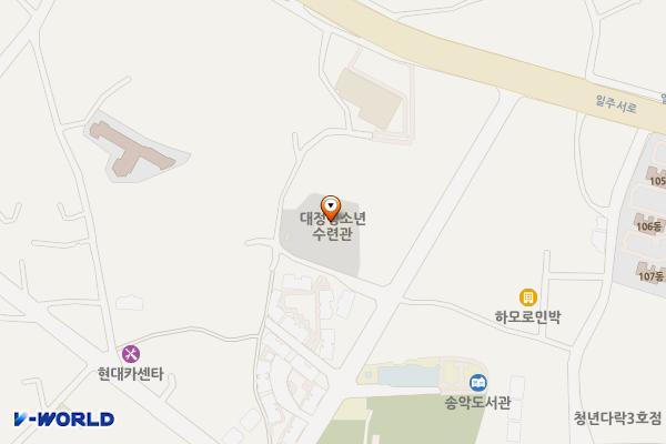 대정청소년수련관 위치 지도 — 제주특별자치도 서귀포시 대정읍 동일하모로149번길 21-8