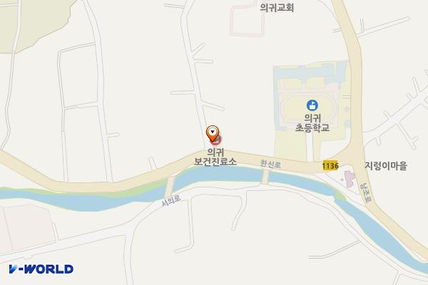 의귀보건진료소 위치 지도 — 제주특별자치도 서귀포시 남원읍 한신로 201