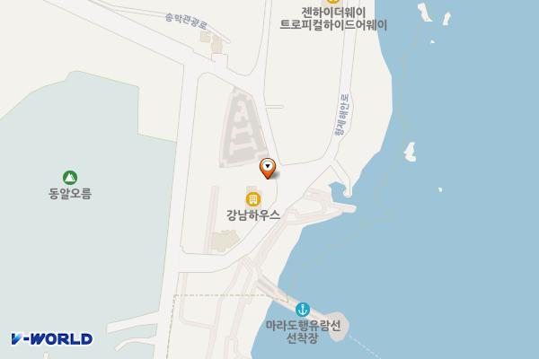 마라도유람선(유양해상) 위치 지도 — 제주특별자치도 서귀포시 대정읍 송악관광로 424