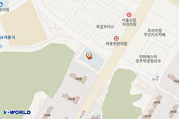 별빛마루도서관 위치 지도 — 경기도 부천시 소사구 옥길동 772
