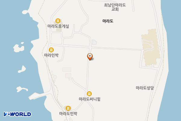 마라보건진료소 위치 지도 — 제주특별자치도 서귀포시 대정읍 마라로101번길22