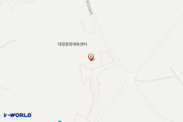 대정체육관-야외 위치 지도 — 제주특별자치도 서귀포시 대정읍 암반수마농로 419