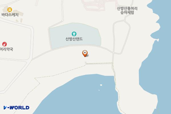 하용머리화장실 위치 지도 — 제주특별자치도 서귀포시 안덕면 사계리 116-5