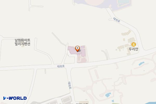 동부보건소 위치 지도 — 제주특별자치도 서귀포시 남원읍 태위로 527
