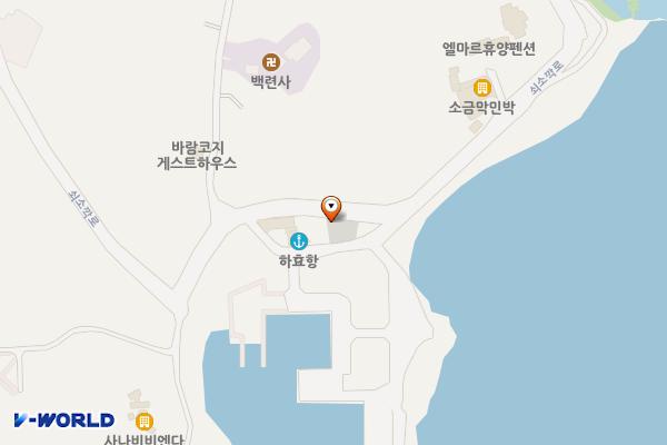 하효항 화장실 위치 지도 — 제주특별자치도  서귀포시 하효동 999