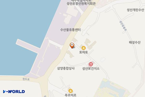 충남식당 위치 지도 — 제주특별자치도 서귀포시 성산읍 성산등용로 94