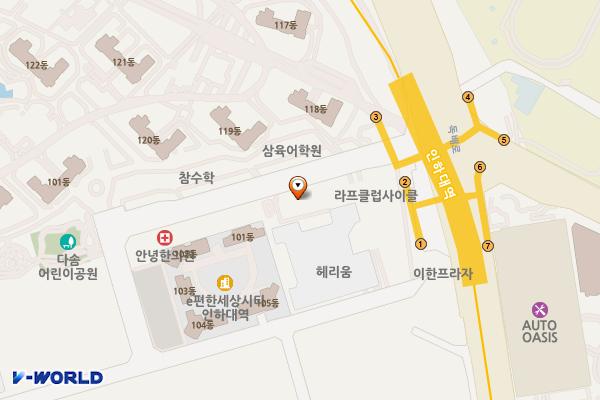 용현스타타워 위치 지도 — 인천광역시 미추홀구 독배로317번길 15