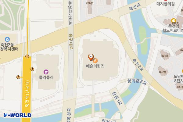 BMW차징스테이션 이마트죽전점 위치 지도 — 경기 용인시 수지구 포은대로 552