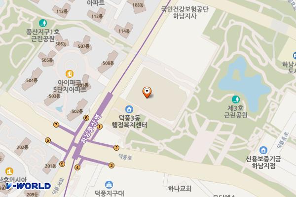 BMW차징스테이션 이마트하남점 위치 지도 — 경기 하남시 덕풍서로 70