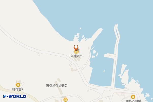 더 케이프(The cape)(SP) 위치 지도 — 경상북도 포항시 북구 송라면 봉화길 297