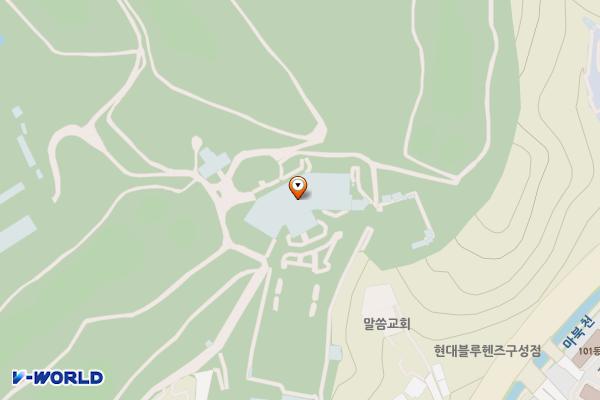 한성CC컨트리클럽 위치 지도 — 경기 용인시 기흥구 구교동로 151