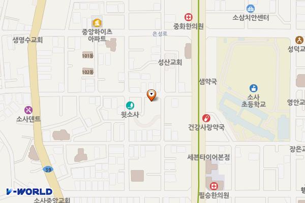 윗소사 위치 지도 — 경기도 부천시 소사구 소사본동 179