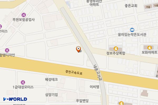 오정동2호 위치 지도 — 경기도 부천시 오정구 오정동 609-2,3